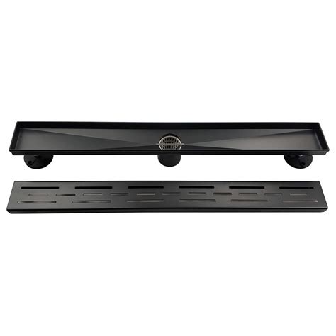 Neodrain 32 Inch Rectangular Linear Shower Drain with Brick Pattern ...