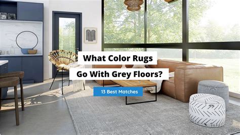 What Color Rugs Go with Grey Floors? (13 Best Matches) - Craftsonfire