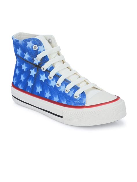 Crowcia London Night Stars Design High Top Sneakers – crowcialondon