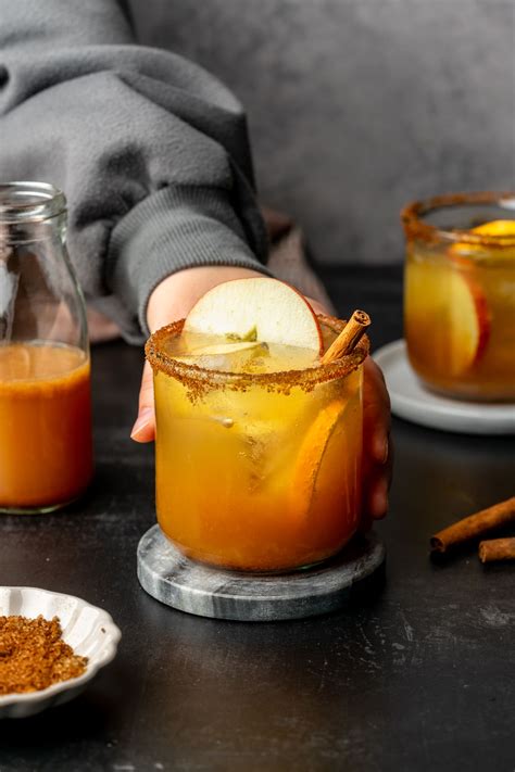 Spiced Apple Cider Mocktail - Liv Vegan Strong