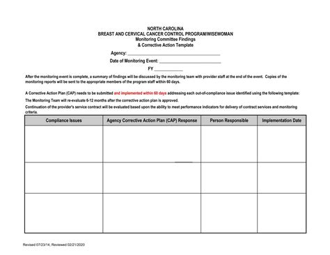 Free Printable Corrective Action Plan Templates [PDF, Word, Excel]