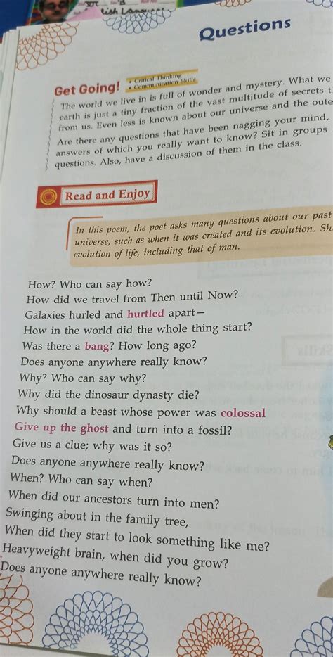 extra question from the poem questions class 7 stellar English - Brainly.in