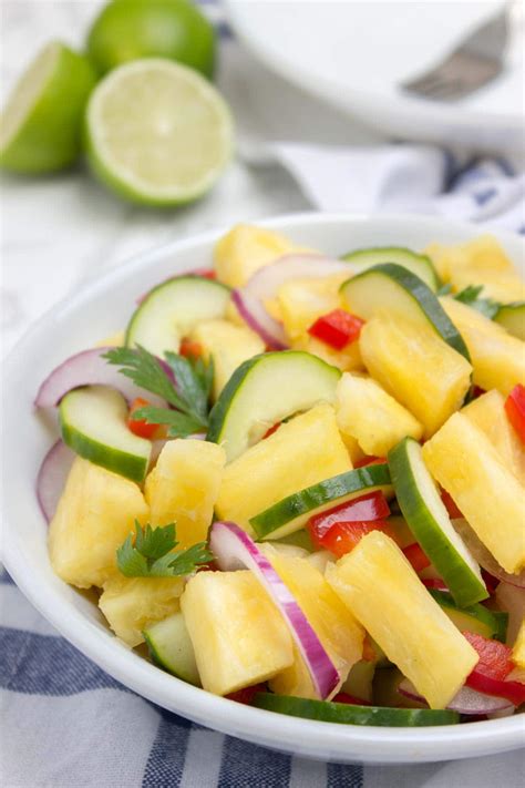 Pineapple Cucumber Salad | Natalie's Health