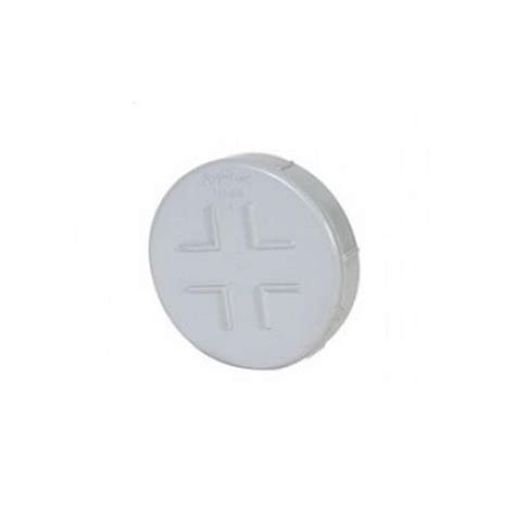 Supreme PVC Door Cap 90mm - SWR Pipe Inspection Cap with Threaded ...