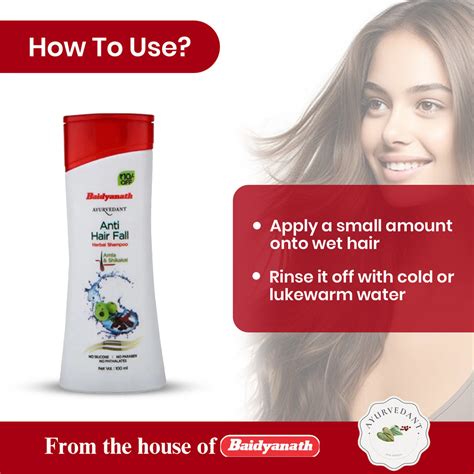 Amla & Shikakai Anti Hair Fall Shampoo (100 ml) – Ayurvedant