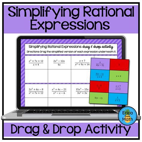 Simplifying Rational Expressions Worksheet