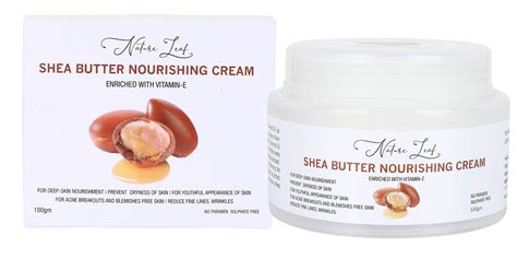 Buy Nature Leaf Shea Butter Nourishing Cream With Vitamin E (100 ml ...
