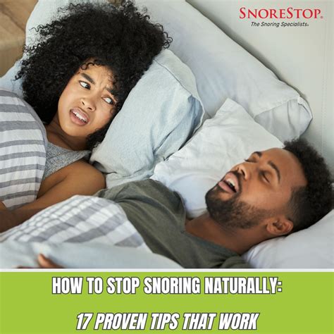 How to Stop Snoring Naturally: 17 Proven Tips That Work