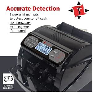 swaggers Latest Note Counting Machine with Fake Note Detection/Currency ...
