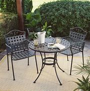 Image result for Wrought Iron Patio Furniture Set
