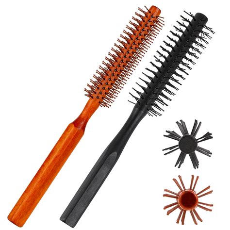 Amazon.com : Small Round Brush for Blow Drying,2 Pack Small Quiff ...