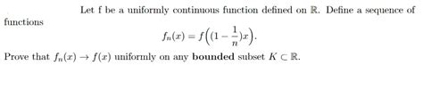 Uniformly Continuous Functions 的图像结果