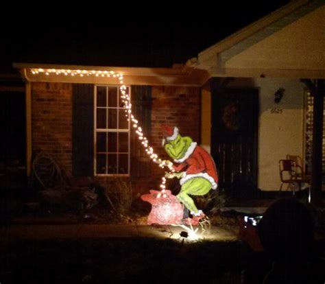 The Grinch Outdoor Christmas Decorations | Christmas Day