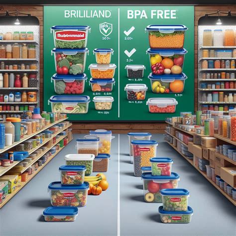 Rubbermaid Brilliance BPA Free Food Storage Containers: How They ...
