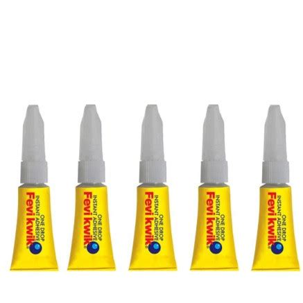 Buy Pidilite Fevikwik Adhesive liquid (Pack of 5) | Vasudev Commodity