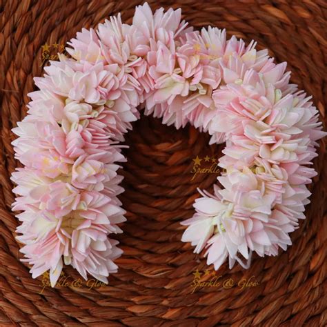 Elegant Pink Flower Gajra for Festive & Wedding Wear – Sparkle and Glow