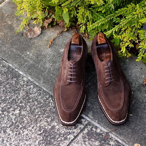 Norwegian Welted Brown Suede Larissa Derby Shoes - AW24 – Costoso Italiano