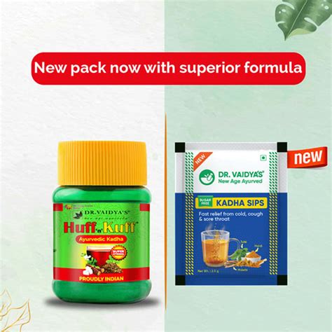 Buy DR. VAIDYA'S KADHA SIPS ( 30 SACHETS OF 2.5 G EACH ) Online & Get ...