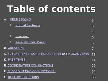 Image result for German Word Order Explained