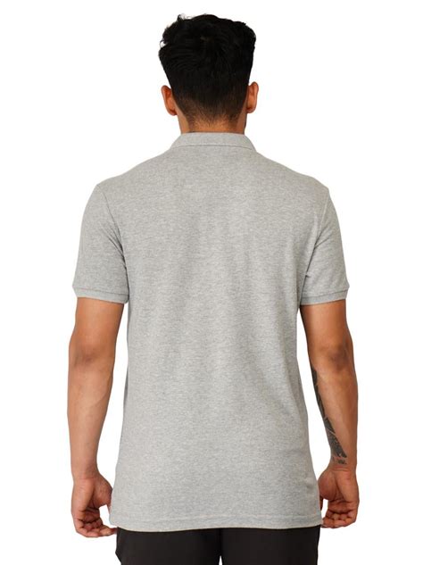 Ecolove Men's Plain Polo T-shirt - Grey – Ecolove Clothing