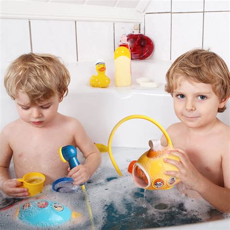 Buy Bath Toy - Submarine Spray Station - Battery Operated Water Pump ...