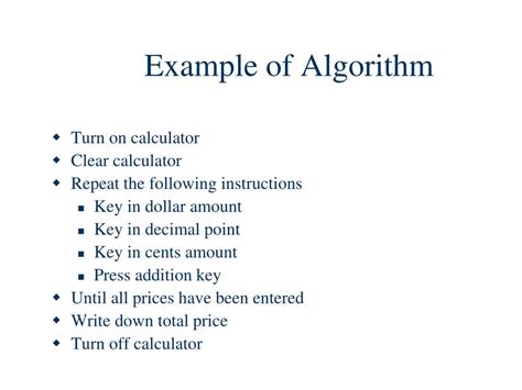 Image result for Program Algorithm Example