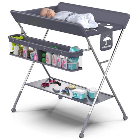 Babylicious Baby Portable Changing Table - Foldable Changing Table with ...