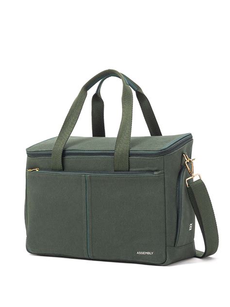 Iris Duffle | Green | 25L Travel & Work Bag with Detachable Straps