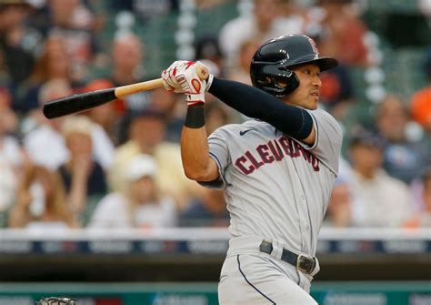 Steven Kwan sparking Guardians offense from the leadoff spot after ...