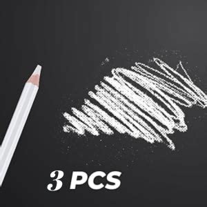 KIRA 3Pcs White Charcoal Pencils Graphite Drawing Painting Sketch ...