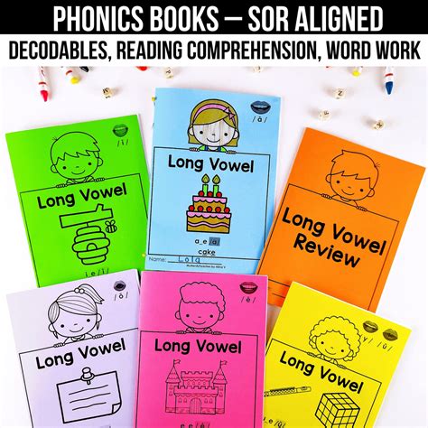 Decodable Readers Books with Word Work - Science of Reading Aligned ...