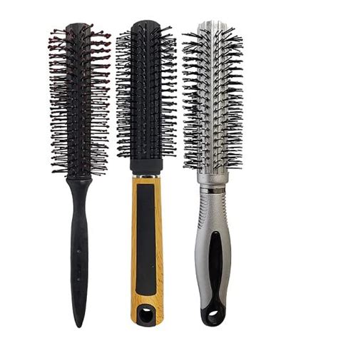 Buy Mwezi Combo of Roller Brush | Roller Comb | Hair Styling Brush ...