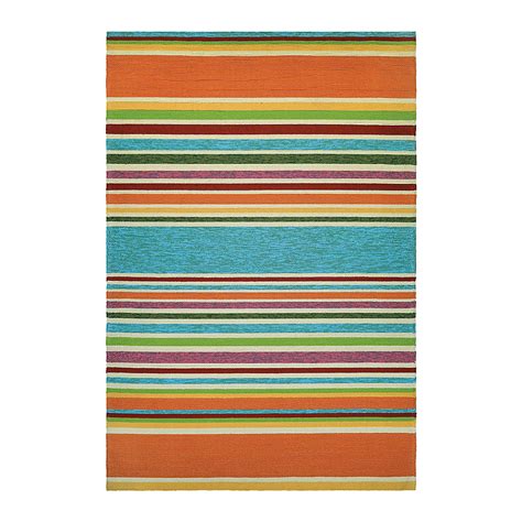 Summer Stripe Outdoor Rug | Frontgate