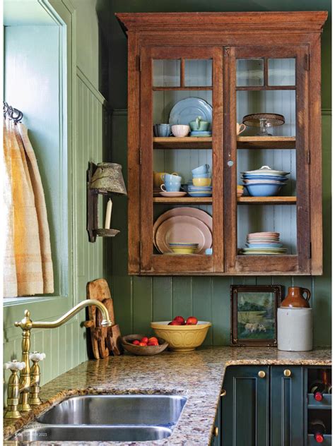 Antique Farmhouse Kitchen Cabinet