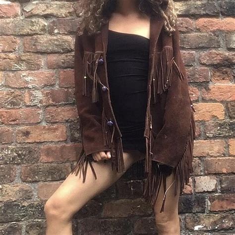 Beautiful suede brown jacket Size 12-14 Or very... - Depop