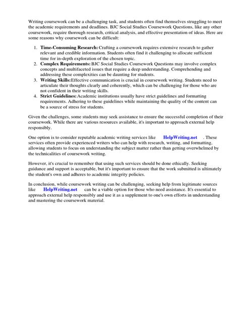 Image result for Social Studies Coursework