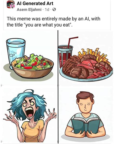You Are What You Eat Meme You Are What You Eat Cartoons And Comics