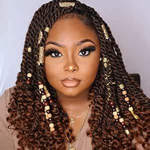 ronsaen Afro Kinky Marley Braids Hair Extensions Kanekalon Synthetic ...