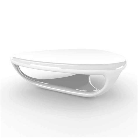 Modern design Solid Surface coffee table Genesi, made in Italy