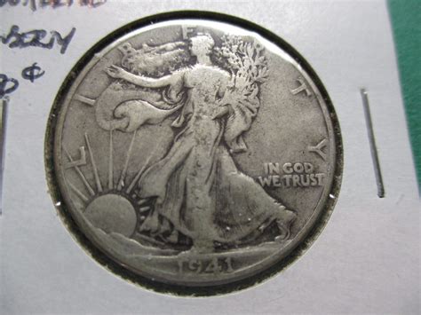 1941 Walking Liberty Half Dollar. Item: 50 W41-12. - For Sale, Buy Now ...