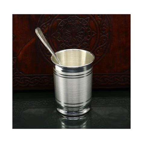 999 pure silver Water/milk tumbler, silver vessel, silver baby set ute ...