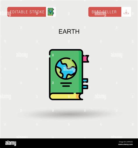 Earth Icon Simple Line 的图像结果