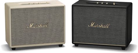 Marshall Woburn III Bluetooth Speaker with Volume Control Knob, Bass ...