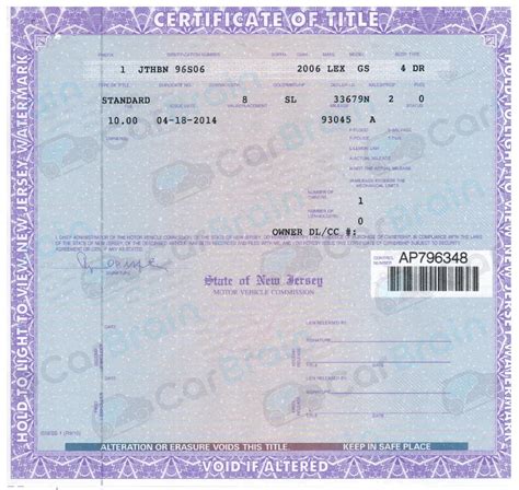 NJ Title Transfer Process. How It Works & NJ DMV Fees & Taxes