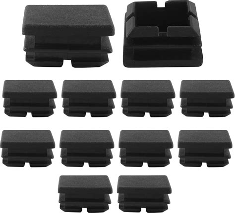 LDEXIN 20Pcs 1 Inch (25mm) Square Plastic Plugs Black India | Ubuy