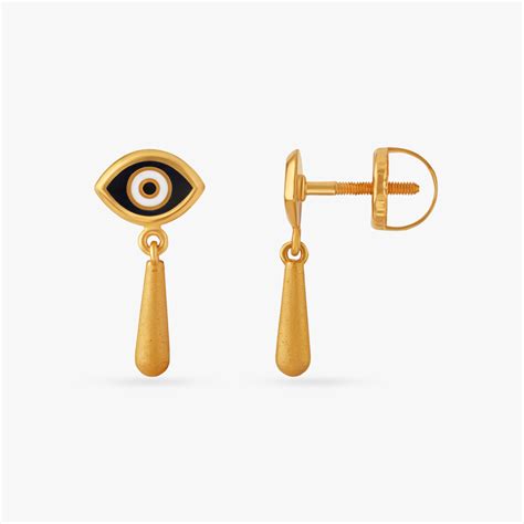 Charming Evil Eye Drop Earrings