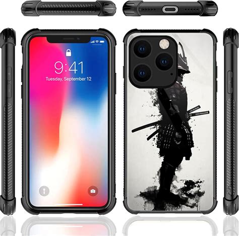 Buy CARLOCA Compatible with iPhone 14 Pro Case,Japanese Samurai Graphic ...