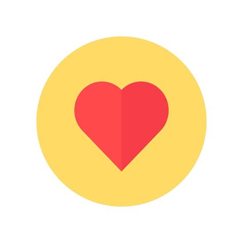 Heart icon business element | Premium Vector