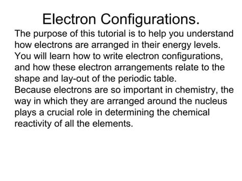 Image result for Electronic Configuration Tutorial