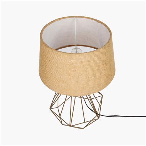 Buy HOMESAKE Contemporary Beige Metal Table Lamp from Homesake at just ...